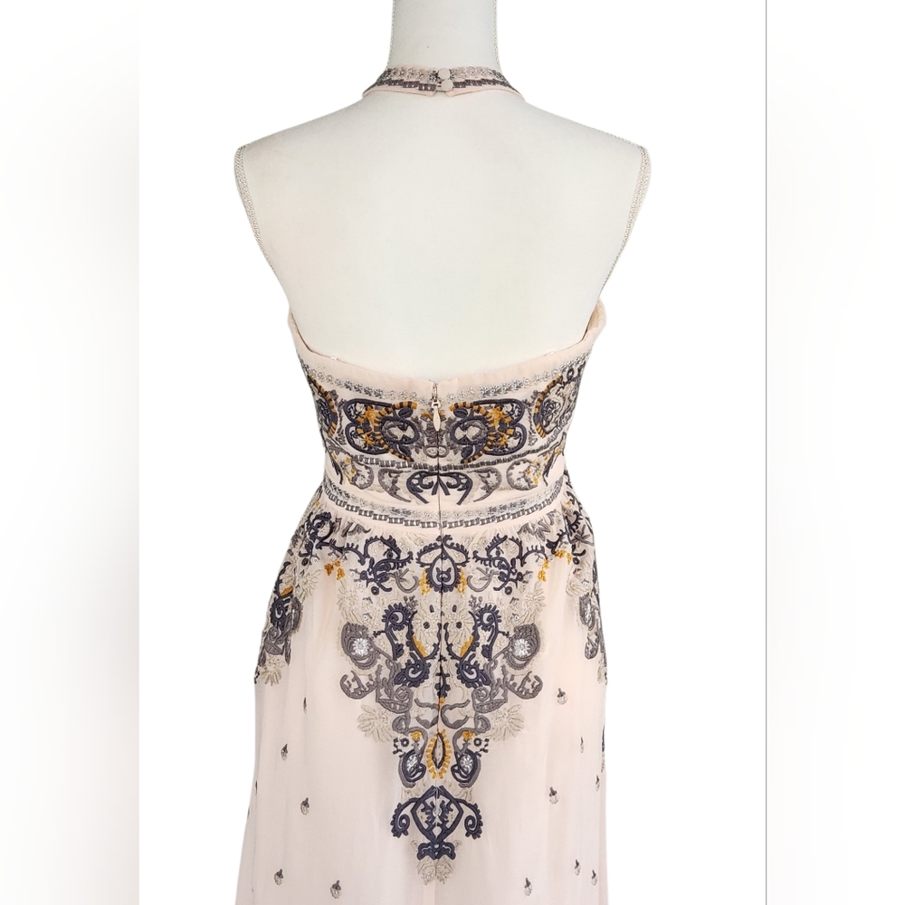 Altar'd State Embroidered Cream Maxi Dress - Picture 5 of 10